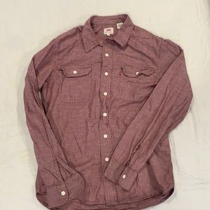 M Levi’s Long Sleeve Casual Button Down
